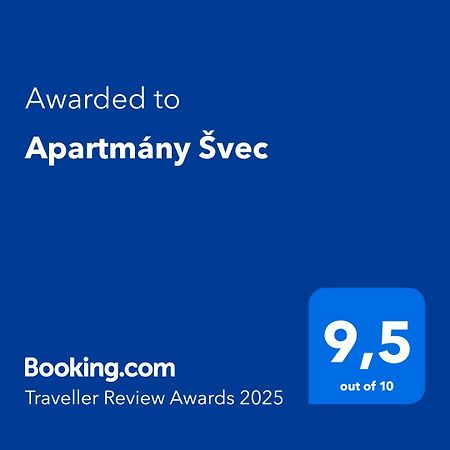 טרצ'ובה Apartmany Svec מראה חיצוני תמונה